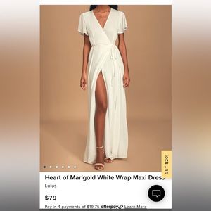 Lulus dress. Worn once for engagement photos